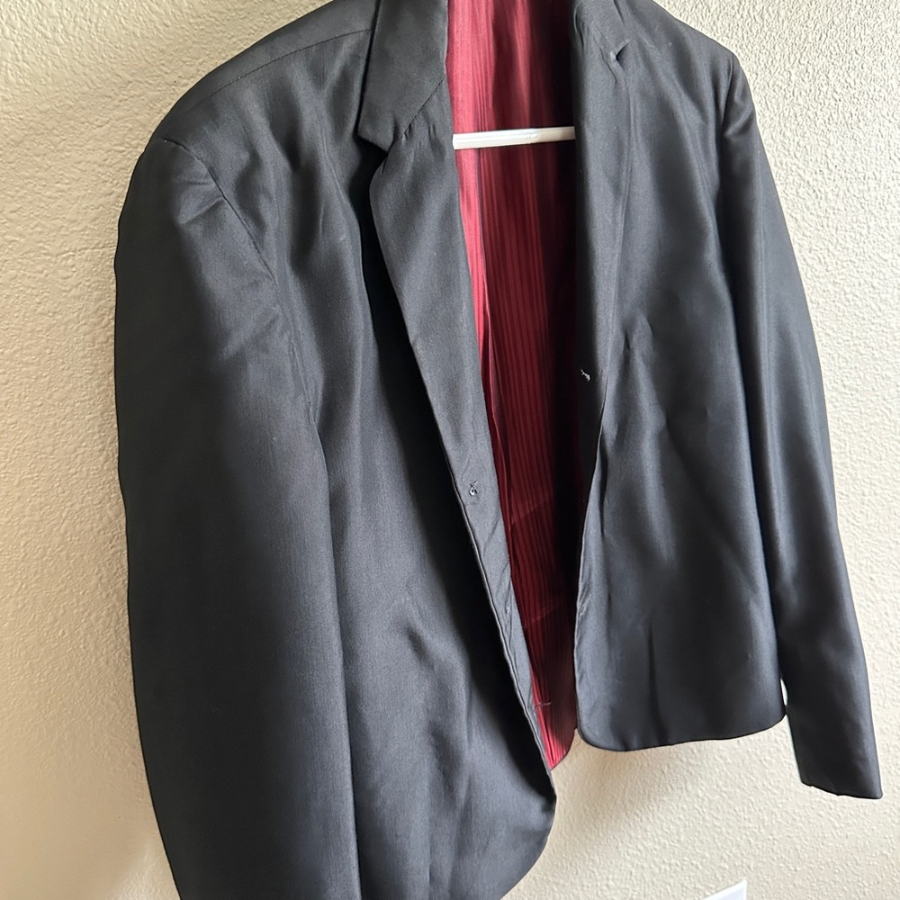Classic Black Men’s Vintage Suit